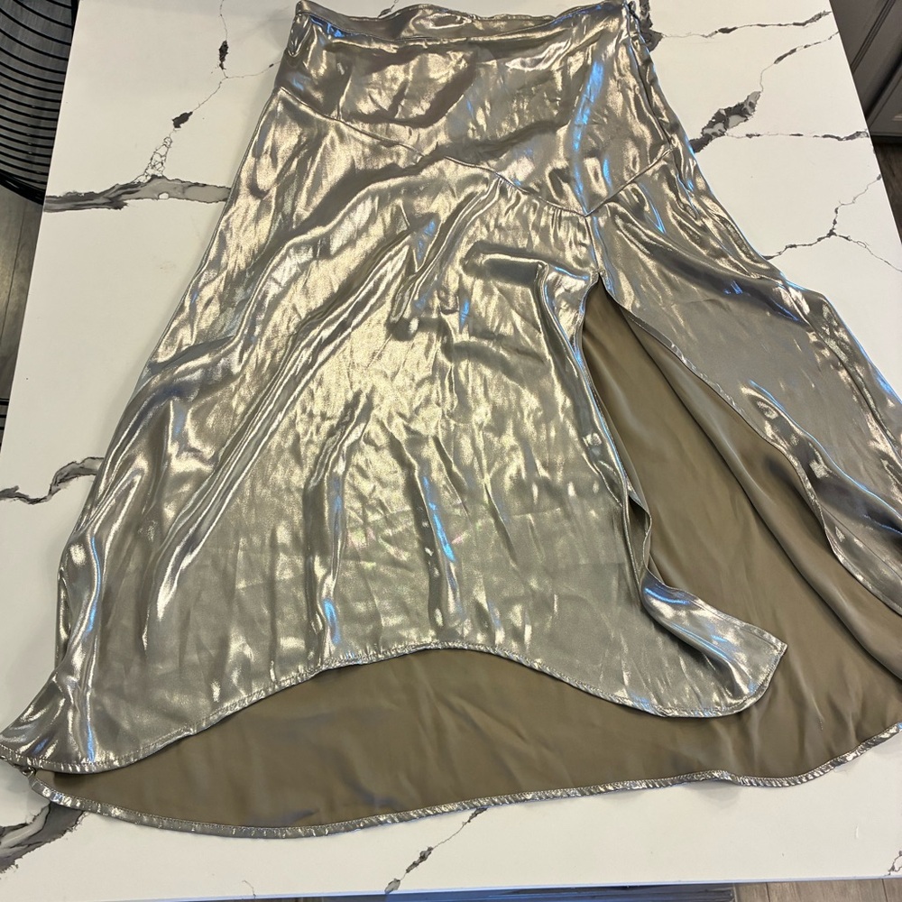 Metallic Women's Skirt nwt